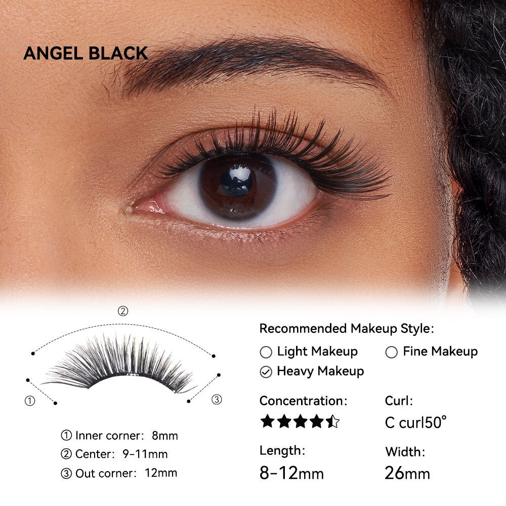 Angel black (Suitable for lash lines from 26-40 mm wide)