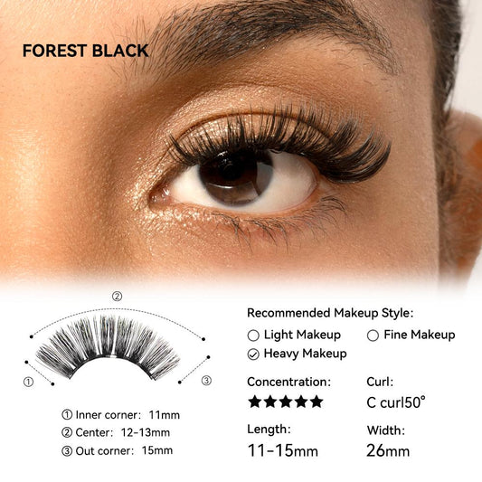 Forest Black (Suitable for lash lines from 26-40 mm wide)